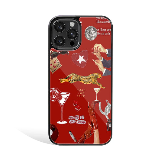 Premium Glass Back Mobile Phone Cover for iPhone, Samsung, OnePlus, Google Pixel, Redmi, Oppo, Vivo & Realme