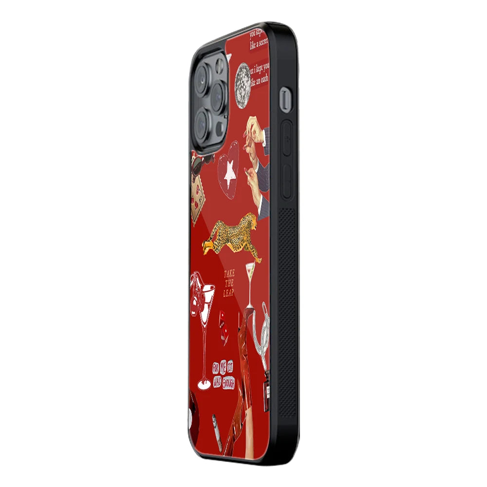 Trendy Glass Back Mobile Case for iPhone, Samsung, Redmi, OnePlus, Google Pixel, Motorola