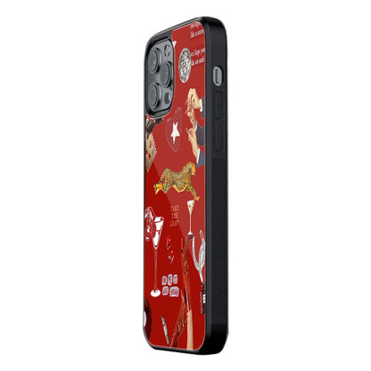 Trendy Glass Back Mobile Case for iPhone, Samsung, Redmi, OnePlus, Google Pixel, Motorola