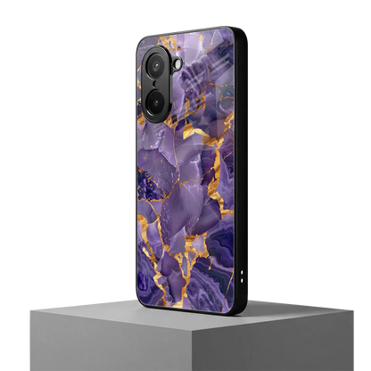 Royal Amethyst oneplus nord ce5 5g mobile cover | shockproof glass phone case