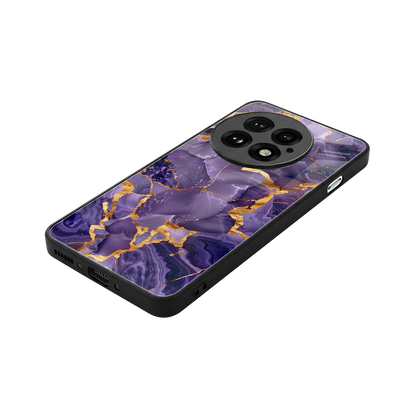 Royal Amethyst stylish phone case for oneplus 13 | glossy glass and slim fit