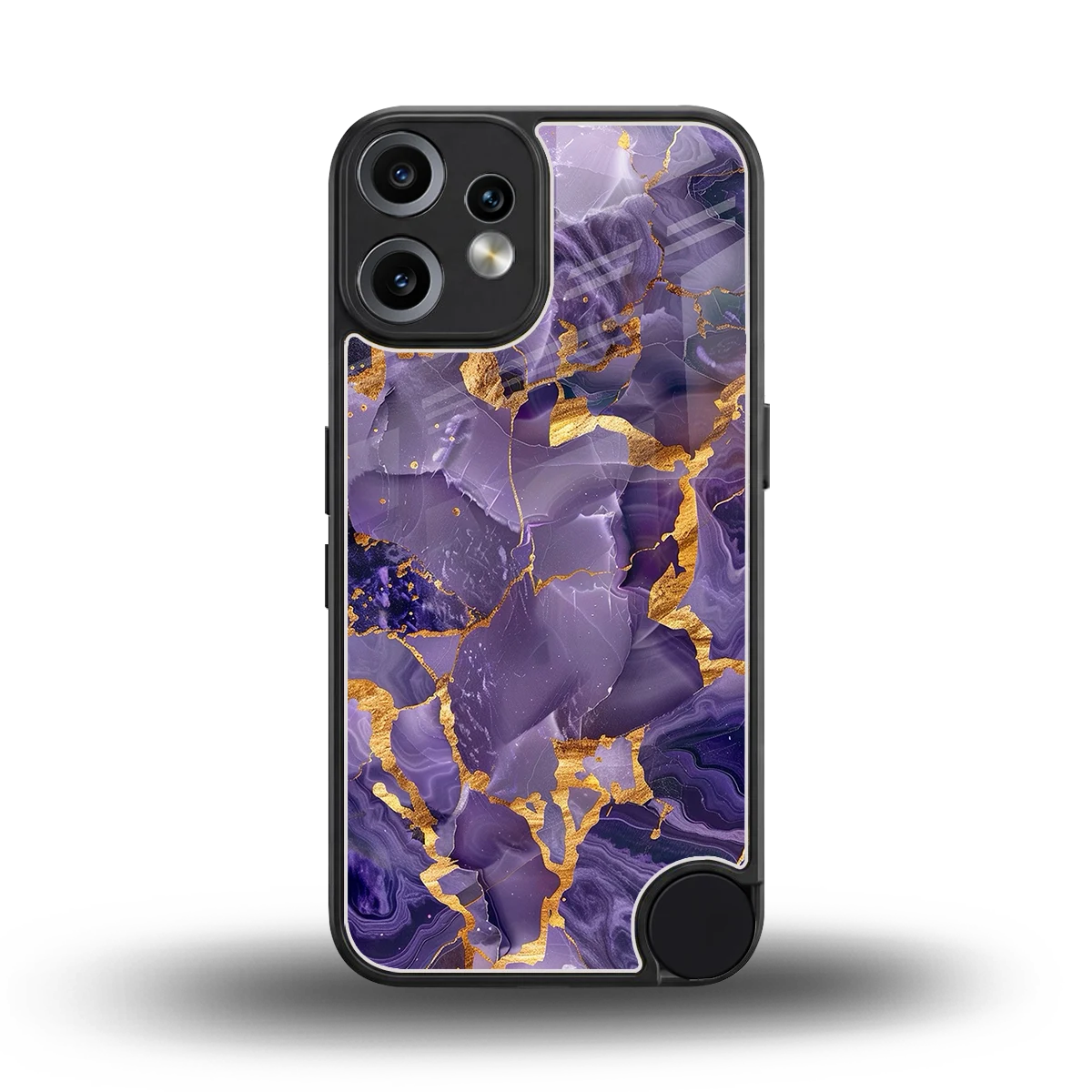 Royal Amethyst back phone cover | glass case for cmf nothing phone 2 pro