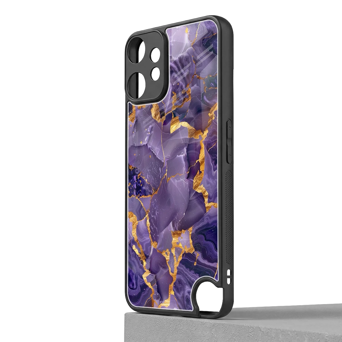 Royal Amethyst cmf nothing phone 2 pro mobile cover | shockproof glass phone case
