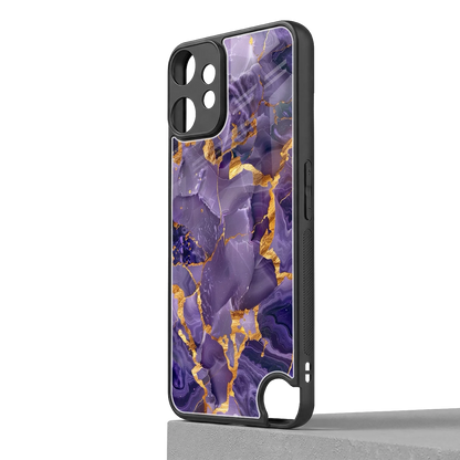 Royal Amethyst cmf nothing phone 2 pro mobile cover | shockproof glass phone case