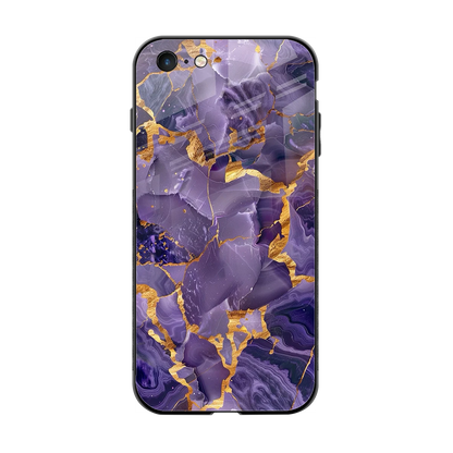 Royal Amethyst back phone cover | glass case for iphone 6