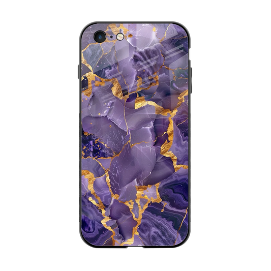 Royal Amethyst back phone cover | glass case for iphone 6s plus