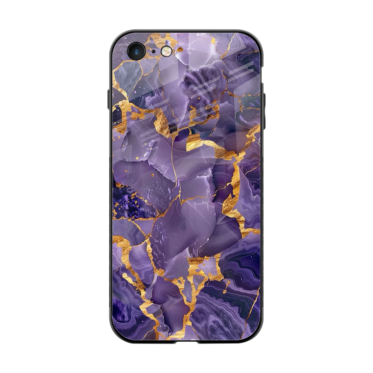 Royal Amethyst back phone cover | glass case for iphone 7