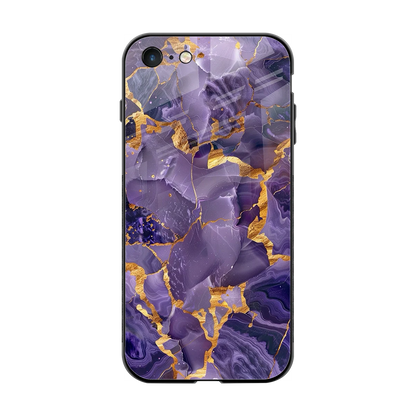Royal Amethyst back phone cover | glass case for iphone 7