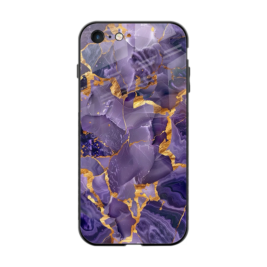 Royal Amethyst back phone cover | glass case for iphone 7