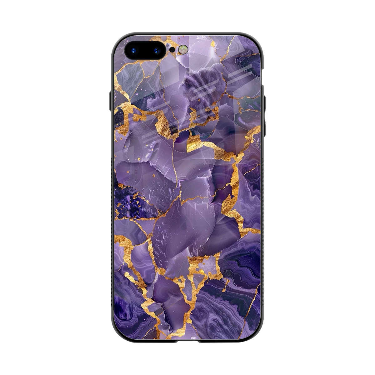 Royal Amethyst back phone cover | glass case for iphone 8 plus