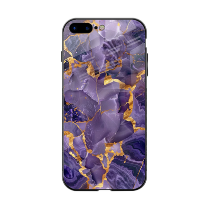Royal Amethyst back phone cover | glass case for iphone 8 plus