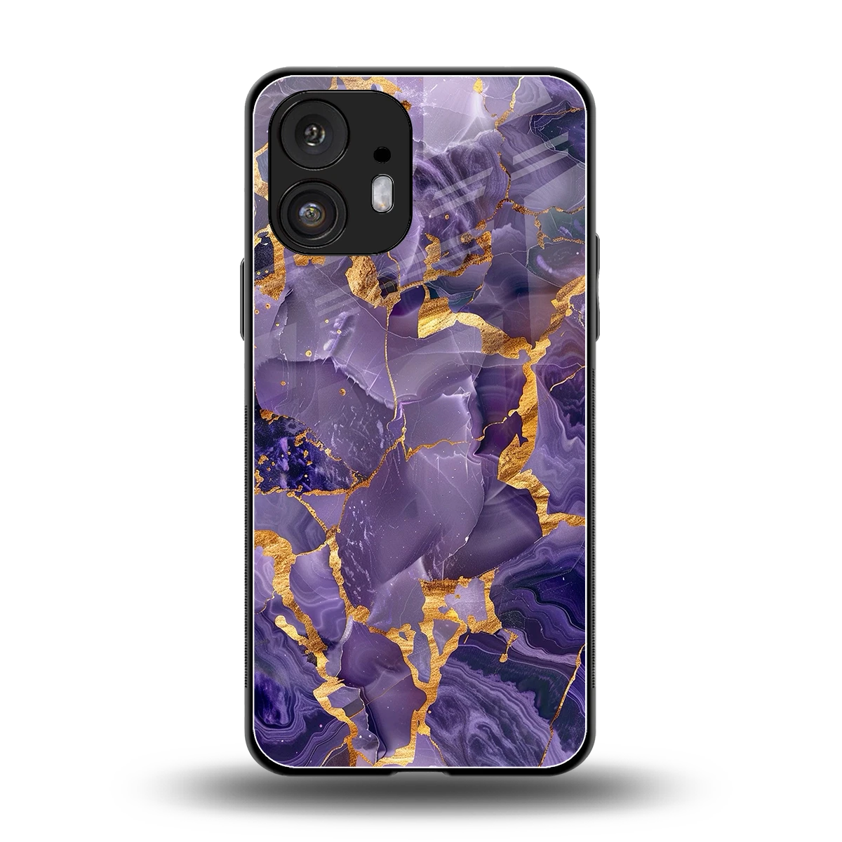 Royal Amethyst back phone cover | glass case for nothing phone 2