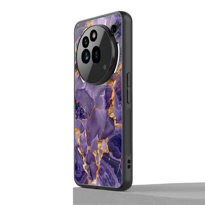Royal Amethyst nothing phone 3a pro mobile cover | shockproof glass phone case