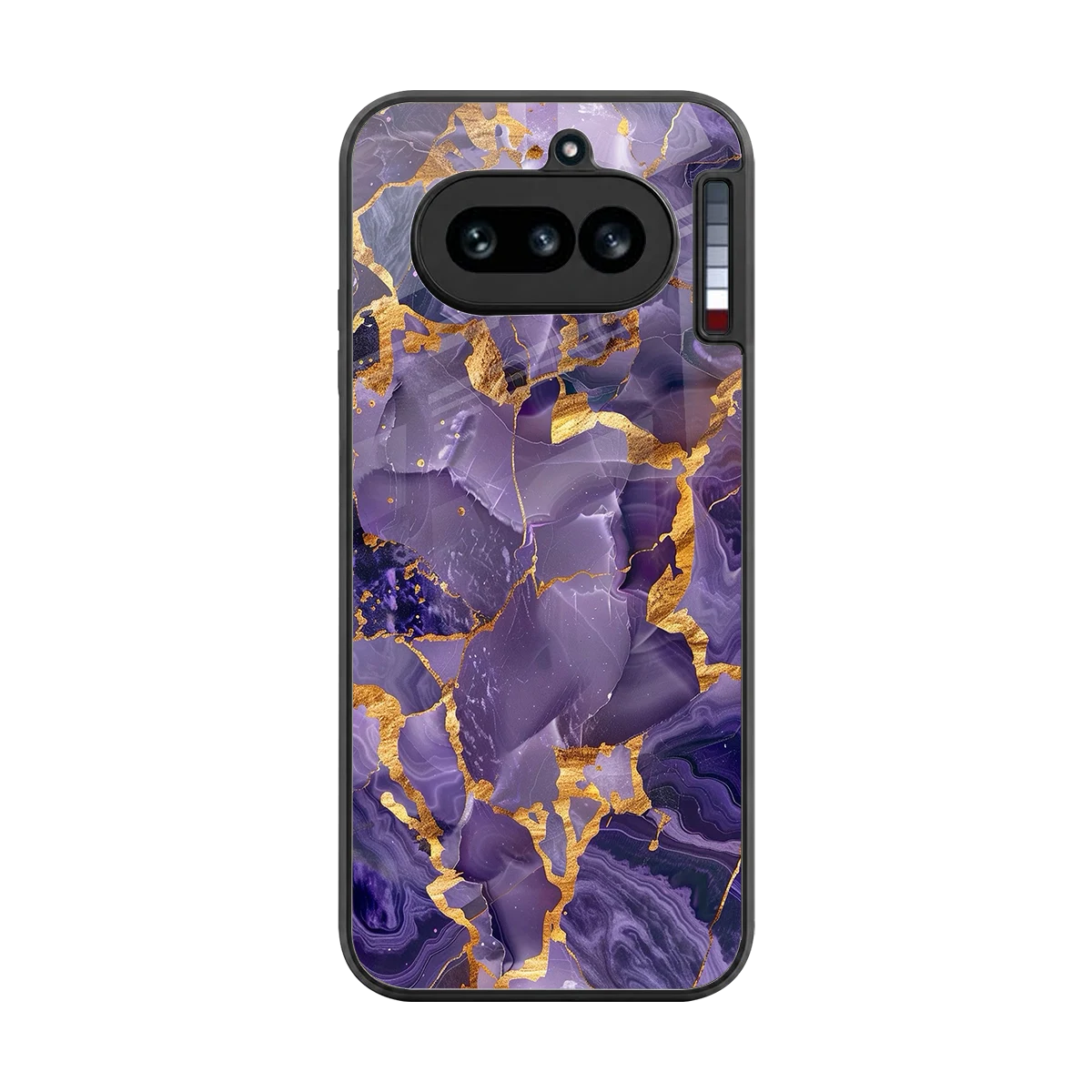 Royal Amethyst back phone cover | glass case for nothing phone 4a
