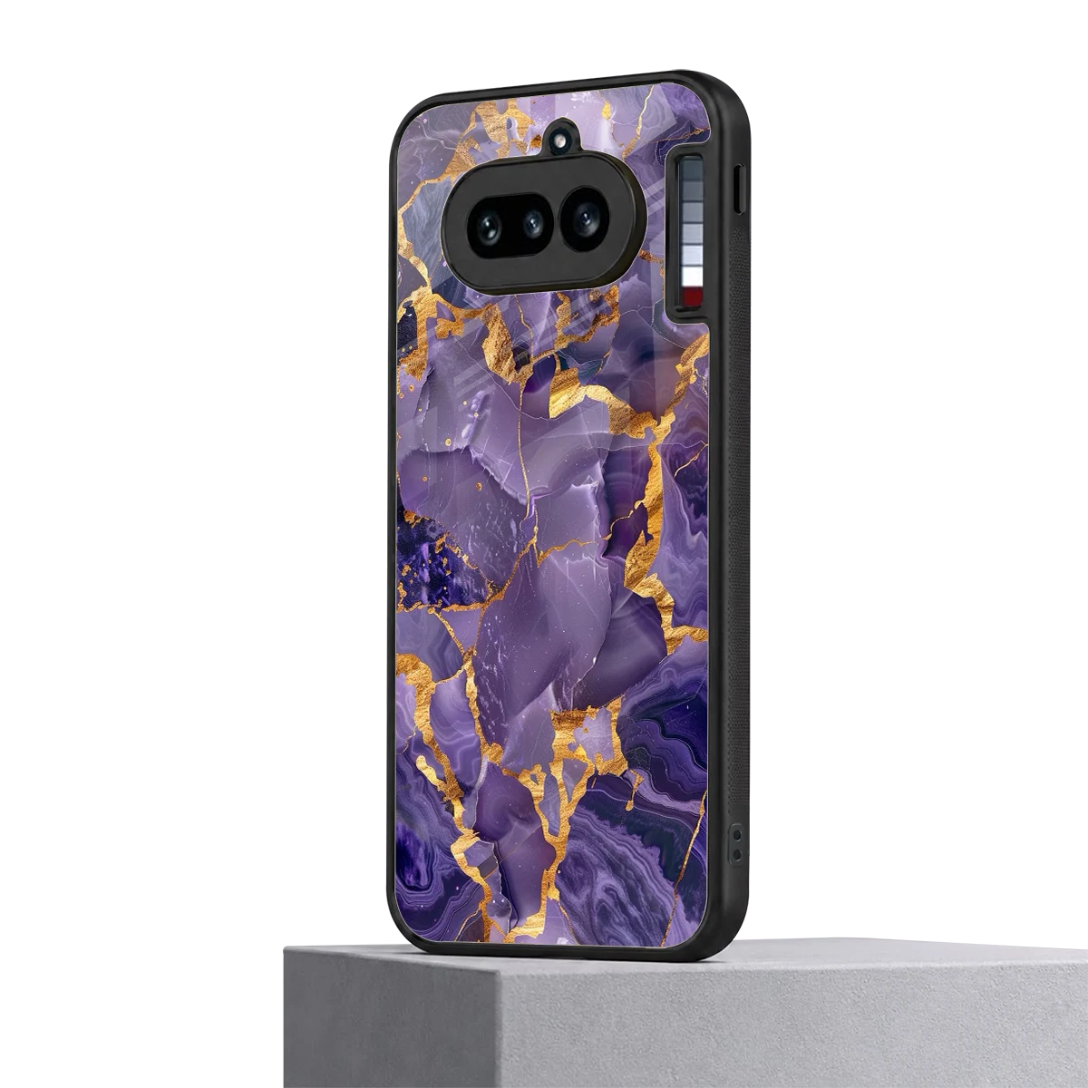 Royal Amethyst nothing phone 4a mobile cover | shockproof glass phone case