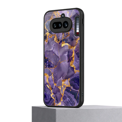 Royal Amethyst nothing phone 4a mobile cover | shockproof glass phone case