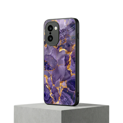 Royal Amethyst oneplus 15r mobile cover | shockproof glass phone case