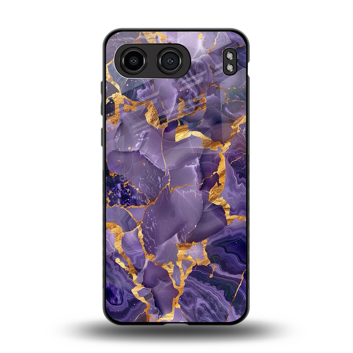 Royal Amethyst back phone cover | glass case for oneplus nord 4