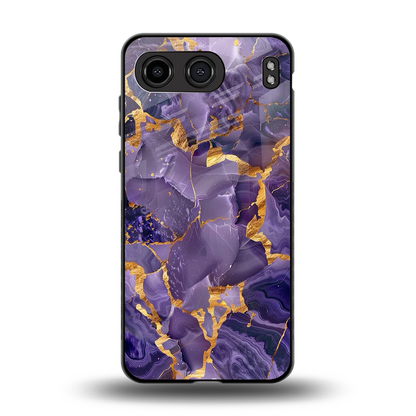 Royal Amethyst back phone cover | glass case for oneplus nord 4