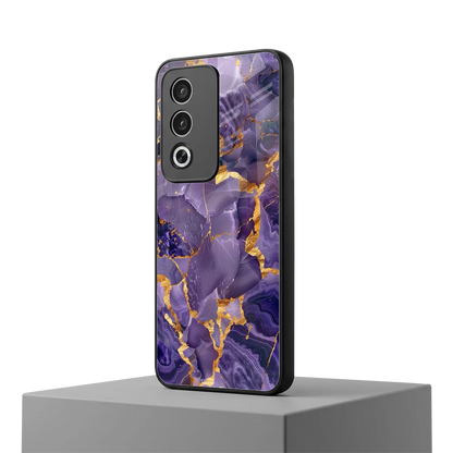 Royal Amethyst oppo a3 pro mobile cover | shockproof glass phone case