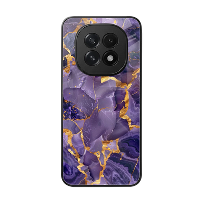 Royal Amethyst back phone cover | glass case for oppo f29 5g