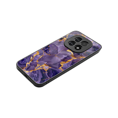 Royal Amethyst stylish phone case for oppo f29 5g | glossy glass and slim fit