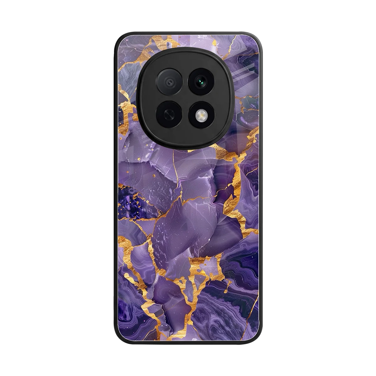 Royal Amethyst back phone cover | glass case for oppo f29 pro 5g