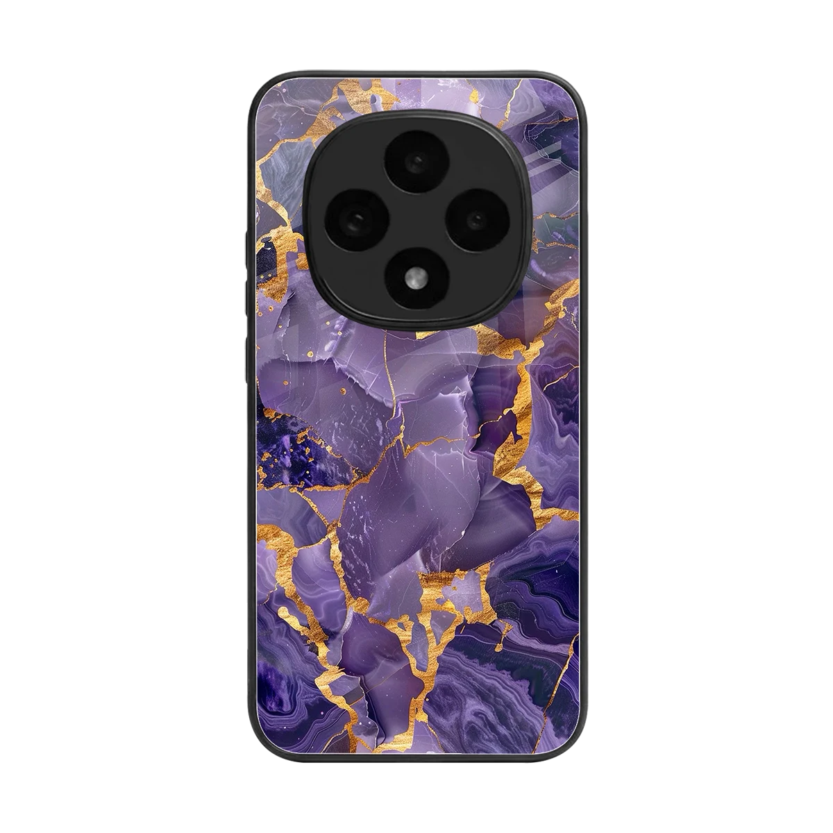 Royal Amethyst back phone cover | glass case for oppo f31 pro 5g