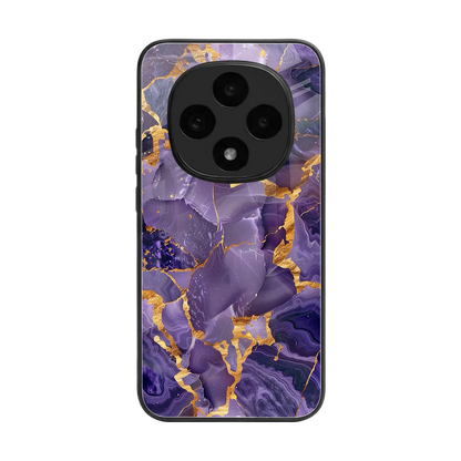 Royal Amethyst back phone cover | glass case for oppo f31 pro 5g