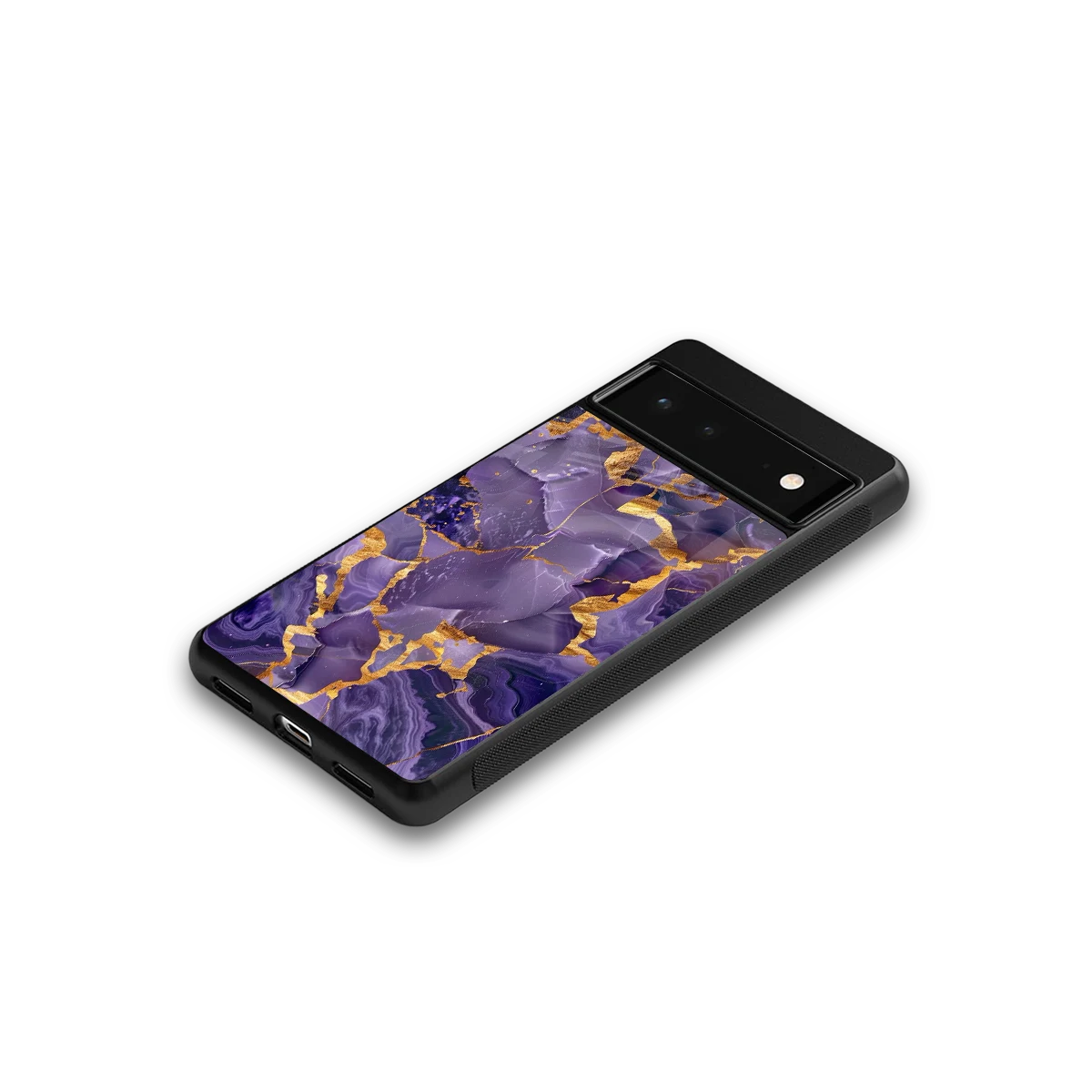 Royal Amethyst google pixel 6 mobile cover | shockproof glass phone case