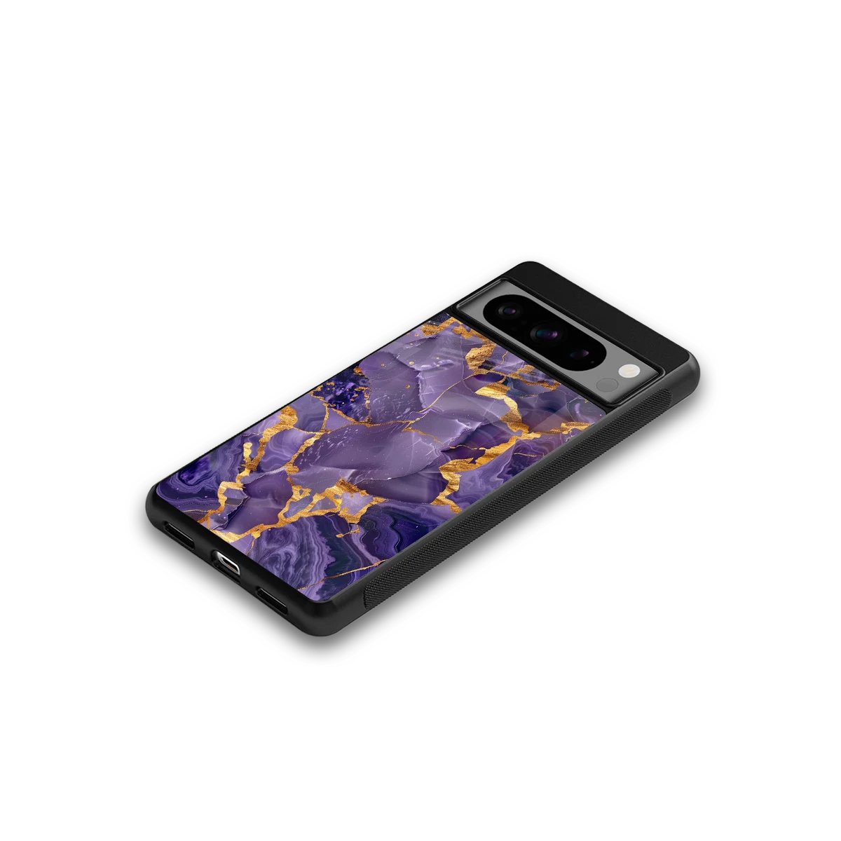 Royal Amethyst google pixel 8 pro mobile cover | shockproof glass phone case