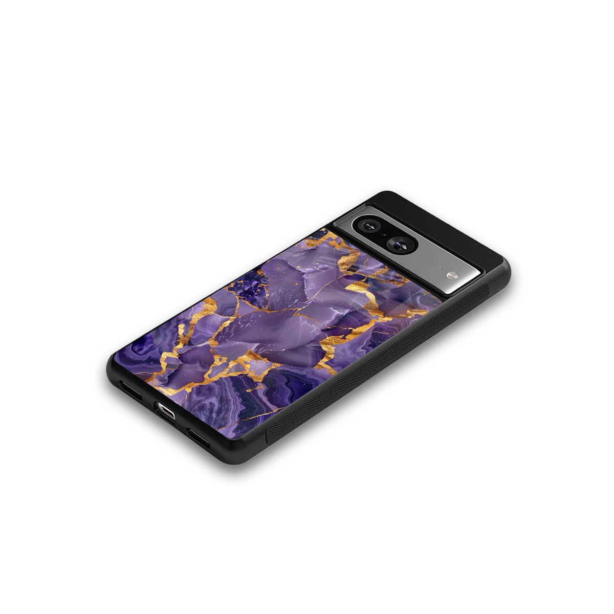 Royal Amethyst google pixel 8 mobile cover | shockproof glass phone case