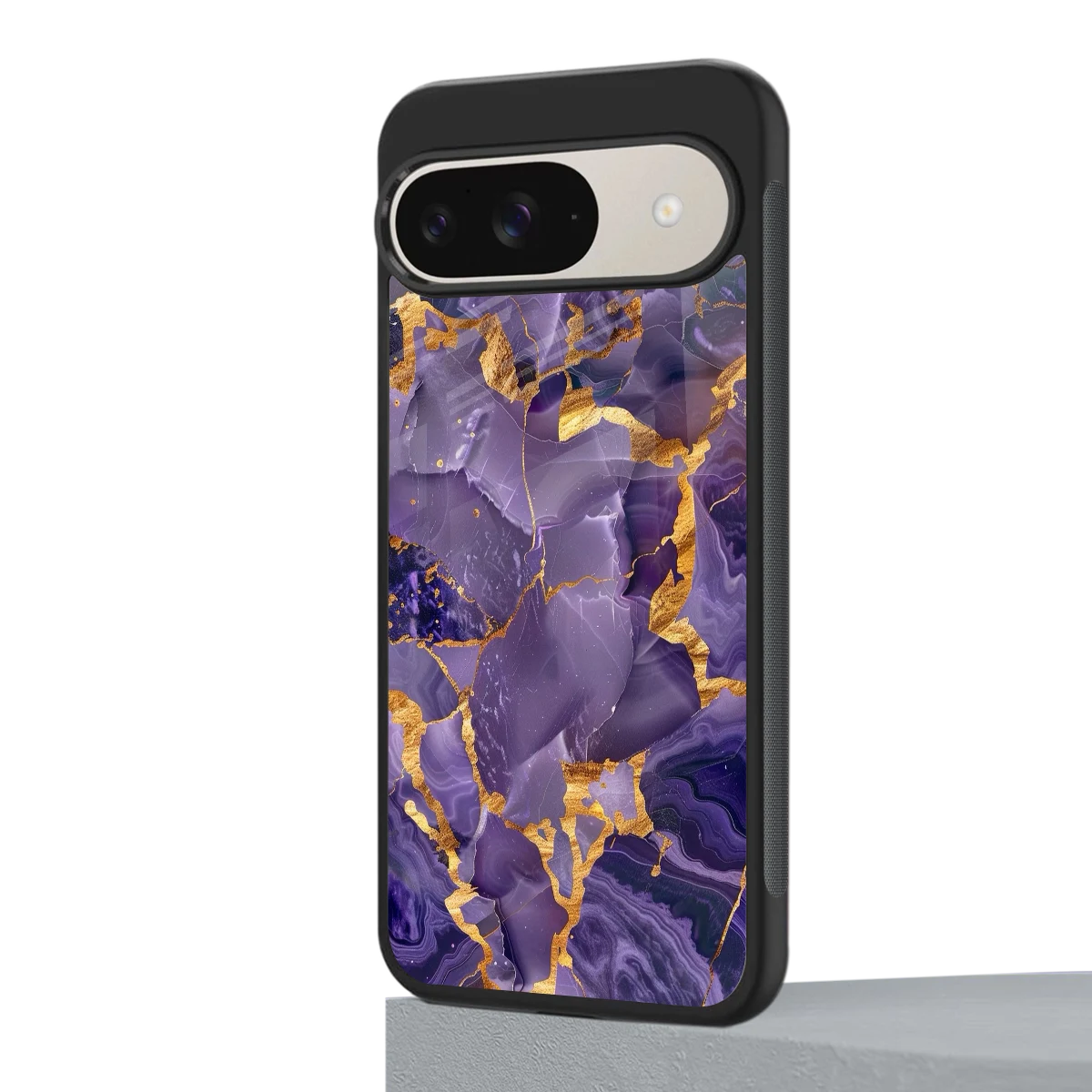 Royal Amethyst google pixel 9 mobile cover | shockproof glass phone case