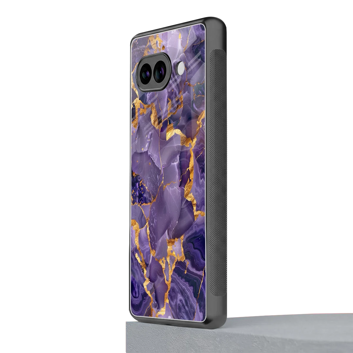 Royal Amethyst google pixel 9a mobile cover | shockproof glass phone case