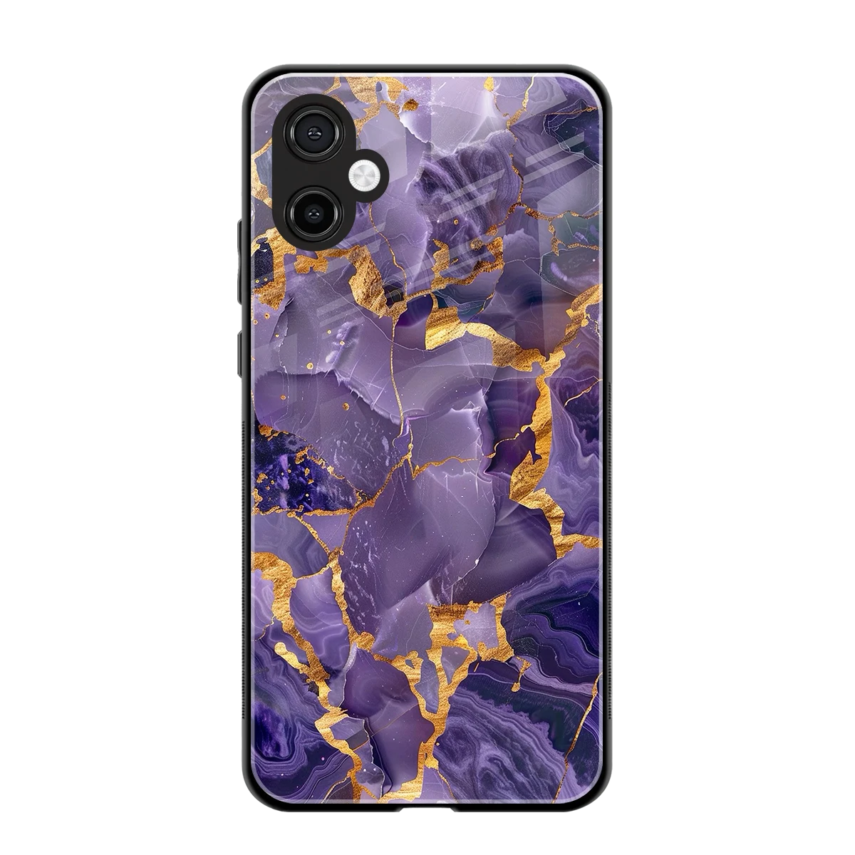 Royal Amethyst back phone cover | glass case for samsung galaxy a06 5g