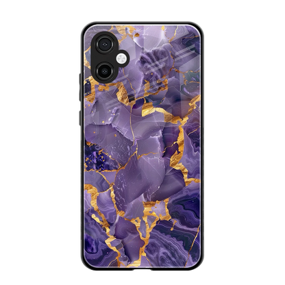 Royal Amethyst back phone cover | glass case for samsung galaxy a06 5g