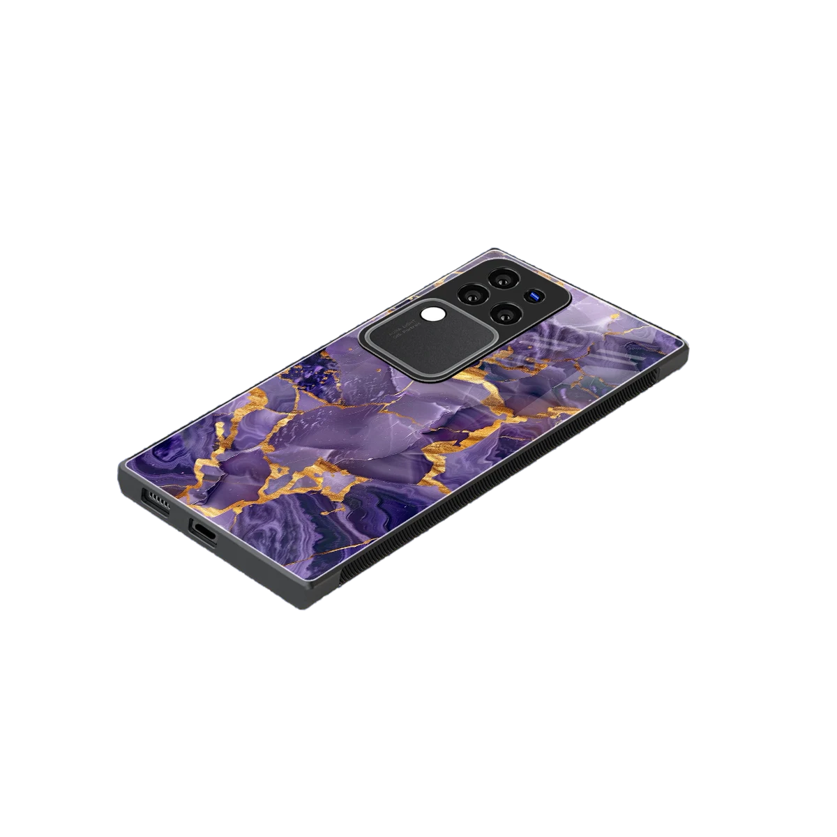 Royal Amethyst stylish phone case forvivo v30 pro | glossy glass and slim fit