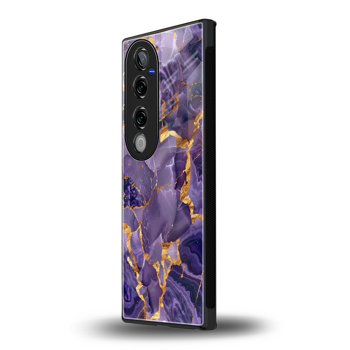 Royal Amethyst vivo v40 pro mobile cover | shockproof glass phone case