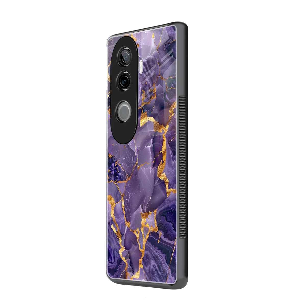 Royal Amethyst vivo v40e mobile cover | shockproof glass phone case