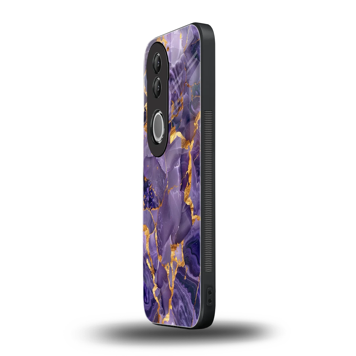 Royal Amethyst vivo v50 mobile cover | shockproof glass phone case