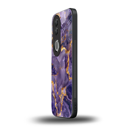 Royal Amethyst vivo v50 mobile cover | shockproof glass phone case