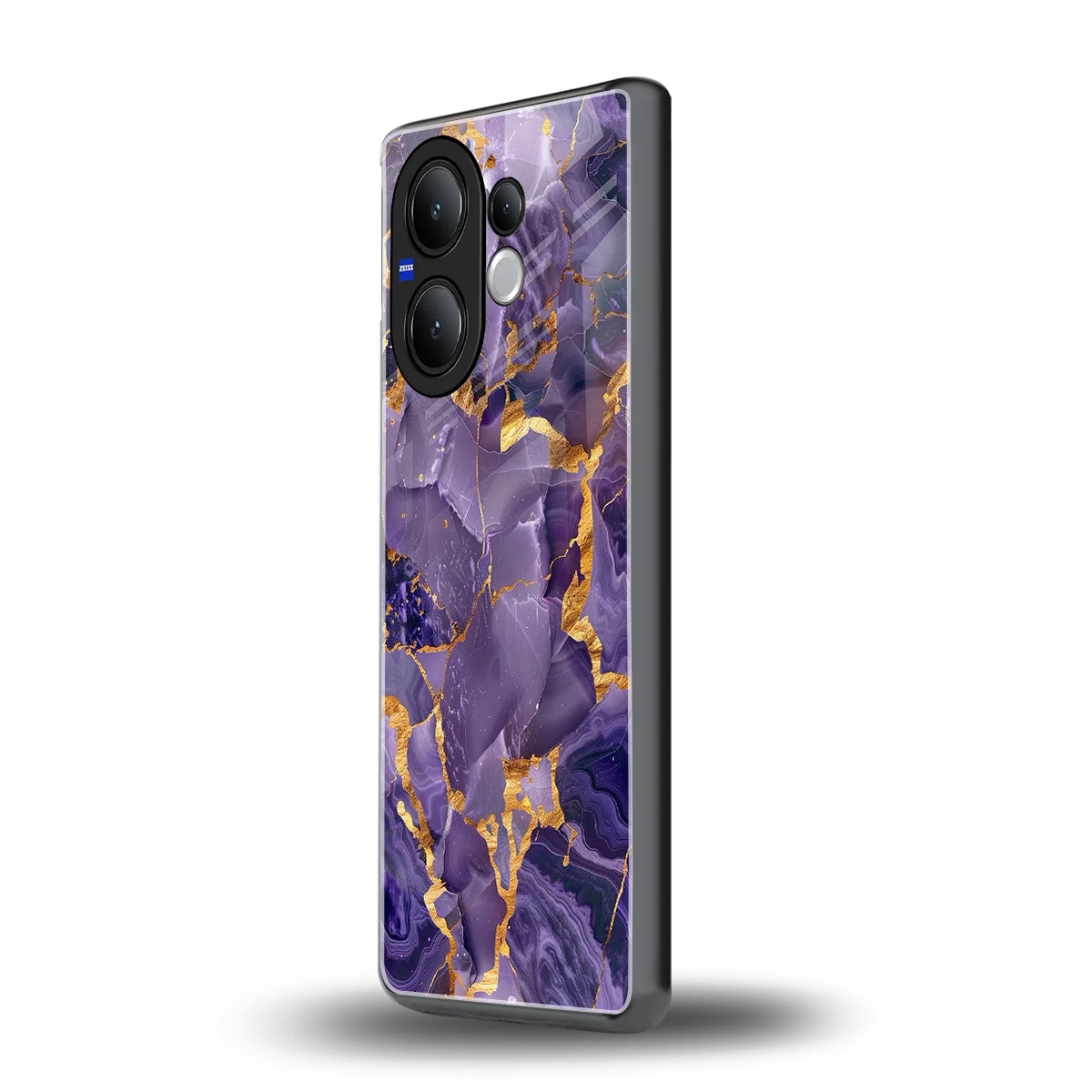 Royal Amethyst vivo v60 mobile cover | shockproof glass phone case