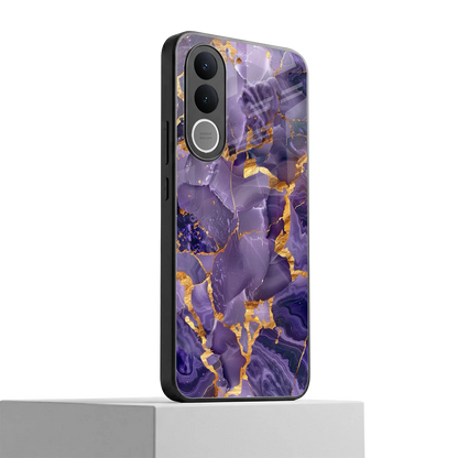 Royal Amethyst vivo v70 fe mobile cover | shockproof glass phone case