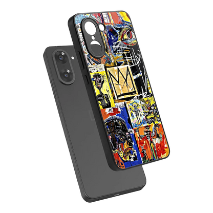 Royal Art sleek oneplus nord ce5 5g cover with tempered glass back and TPU edges
