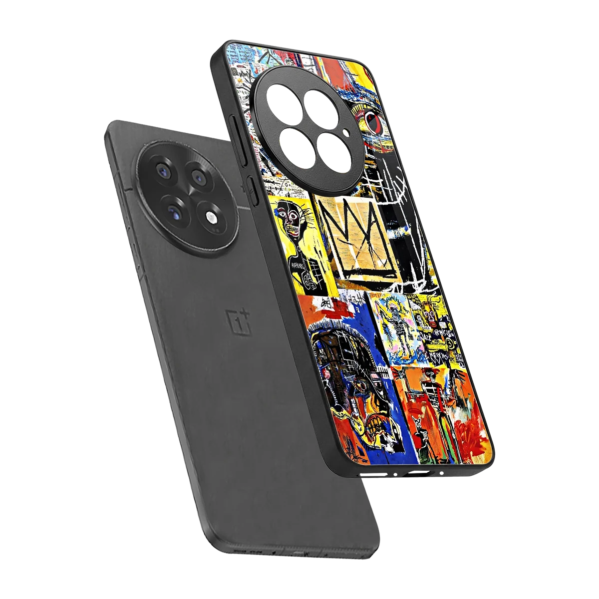 Royal Art sleek oneplus 13 cover with tempered glass back and TPU edges