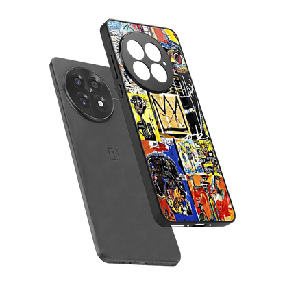 Royal Art sleek oneplus 13 cover with tempered glass back and TPU edges