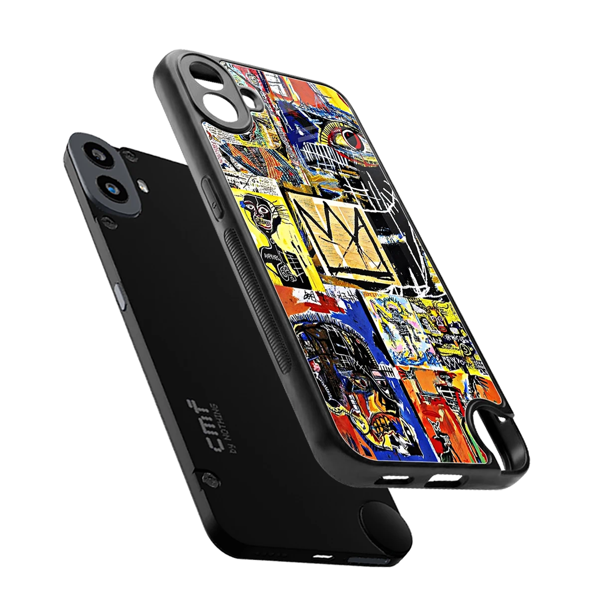 Royal Art sleek cmf nothing phone 1 cover with tempered glass back and TPU edges