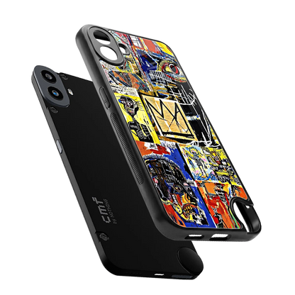 Royal Art sleek cmf nothing phone 1 cover with tempered glass back and TPU edges