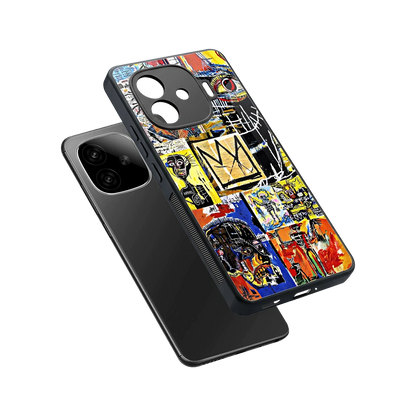 Royal Art sleek iqoo neo 10r 5g cover with tempered glass back and TPU edges