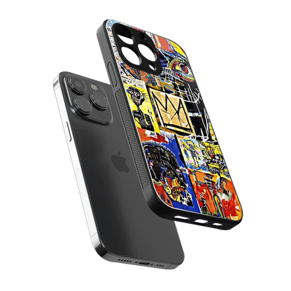 Royal Art sleek iphone 13 pro cover with tempered glass back and TPU edges